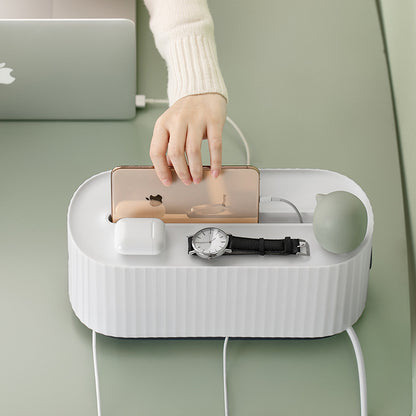 Power Strip Cable Management Storage Box
